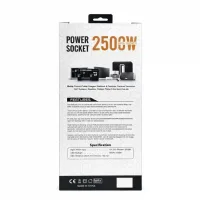 Мережевий подовжувач-фільтр PNS-03/D6 білий 3 м з LED-індикатором, 4 USB і PD Type-C • Розгалужувач живлення 6–220V для дому, офісу та заряджання гаджетів