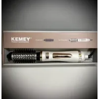 Фен-стайлер Kemey KM-8024 ∙ Щітка з обертанням для сушіння та укладання волосся