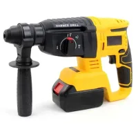 Набір акумуляторних інструментів KRAFFTEC 48V 3в1 • Перфоратор, шуруповерт і болгарка KRAFFTEC з 2 АКБ 6Ah у кейсі для ремонту та монтажу