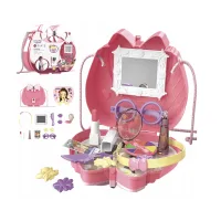 Дитячий косметичний набір Kids Pretend Toy Bag сумка для макіяжу з дзеркалом