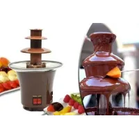 Шоколадний фонтан Фондю Mini Chocolate Fondue Fountain Домашня міні - фондюшниця