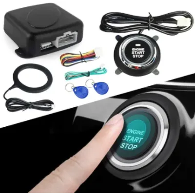 Універсальна система запуску двигуна Smart Start System з іммобілайзером ∙ Кнопка 'Старт-Стоп' для пуску та зупинки автомобіля з підсвічуванням та режимом старту на холодну