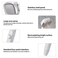 Насадка для душу Quadro Shower Head з 4 режимами та фільтром · Водозберігаюча душова лійка високого тиску