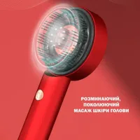 Масажна гребінець для голови Massage and Nourish • Гребінь для мікроблейдингу, догляду за шкірою голови та акуратного розчісування волосся
