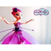 Літаюча фея Flying Fairy Інтерактивна іграшка Лялька для дівчаток з керуванням польотом від руки