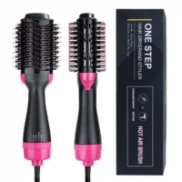 Фен - щетка для волос One Step Hair Dryer and Styler Стайлер с вращением для укладки волос 3 в 1