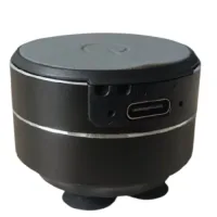 Вібраційна Bluetooth-колонка Hombasing 3 Вт з магнітом і присоскою • Бездротова міні-колонка Hombasing Bluetooth 5.3 з акумулятором і заряджанням Type-C