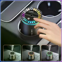 Автомобільний ароматизатор XT015 чорний з RGB-підсвіткою • Аромадифузор «зоряне небо» для авто, дому, офісу та салону машини