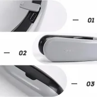 Портативний обігрівач для шиї Handy Heater · Зігріваючий обруч - грілка на шию · Бездротовий переносний тепловентилятор USB з 4 режимами