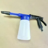 Пістолет-розпилювач для миття автомобіля CAR WASH ROCKET • Пінна насадка на садовий шланг для миття авто, вікон, плитки, меблів і подвір’я