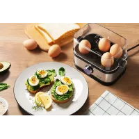 Електрична яйцеварка на 6 яєць для кухні ∙ Зручна та безпечна яйцеварка на 6 яєць