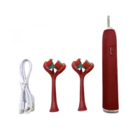 Акумуляторна зубна щітка Electric Toothbrush Best New з подвійною головкою