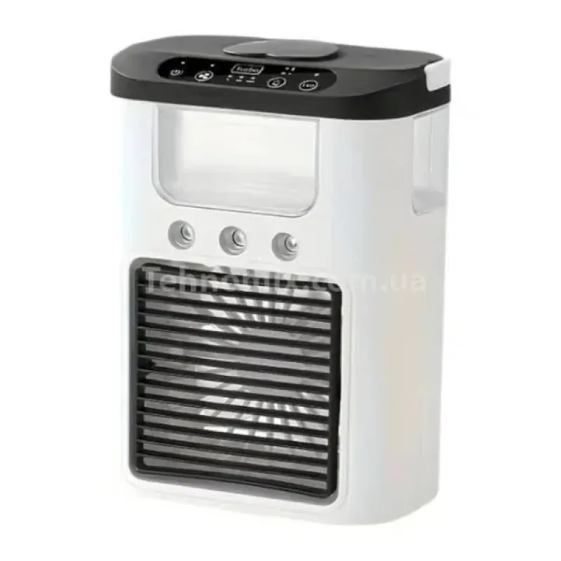 Портативний міні кондиціонер з USB Ice Cooler XL-1346 • Настільний вентилятор-зволожувач з резервуаром 560 мл і LED-підсвіткою