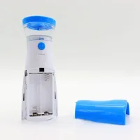 Портативний небулайзер Mesh Nebulizer JSL-W302 ∙ Ультразвуковий ручний інгалятор + 2 маски для домашнього використання