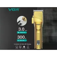 Машинка для стрижки VGR V-280 • Акумуляторна машинка VGR V-280 з 6 насадками 1,5–13 мм, LCD-дисплеєм і USB-заряджанням