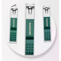 Манікюрний набір AND ES-09A 9 предметів • Манікюрно-педикюрний набір 9PCS Nail Clipper із нержавіючої сталі в дорожньому футлярі