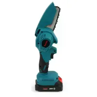 Акумуляторна міні-пила KRAFFTEC CHAIN SAW 6″ • Ланцюгова пила KRAFFTEC CHAIN SAW 6″ з 2 акумуляторами, шиною 15,24 см для саду та обрізання гілок