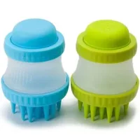 Щітка для миття тварин Cleaning Device The Gentle Dog Washer з силіконовими ворсинками для купання та масажу собак та кішок