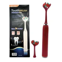 Акумуляторна зубна щітка Electric Toothbrush Best New з подвійною головкою
