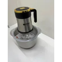 Измельчитель Hoffmans HM-8848 5 л • Металлический кухонный чопер 1800 Вт с 3 скоростями для мяса и овощей