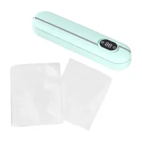 Вакуумний пакувальник харчових продуктів з LED-дисплеєм Vacuum Sealer ∙ Вакууматор Vacuum Sealer 300 Вт 1 режим ABS-пластик