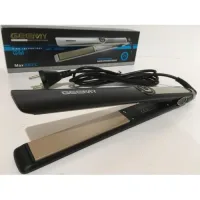 Професійна плойка - праска для випрямлення волосся Gemei GM-416 ∙ Керамічне покриття ∙ Регулятор температури 150-230 С