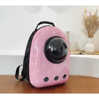 Рюкзак для перенесення домашніх тварин CosmoPet з ілюмінатором · Переноска для котів