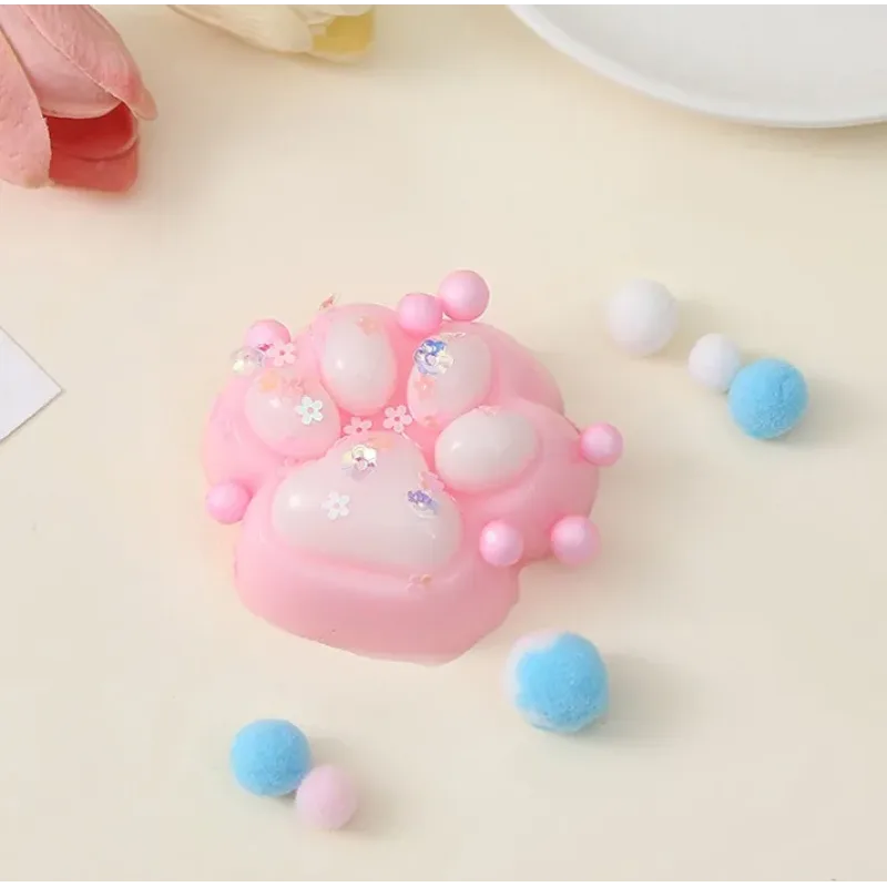 Антистрес іграшка Лапка котика Squish Cat Paw · Силіконова тапа - лапка сквіш Таба лапка для дітей