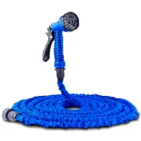 Поливальний шланг 15 метрів Magic Hose ∙ Садовий шланг для поливу з розпилювачем