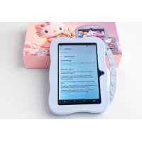 Дитячий планшет G123 Hello Kitty з Wi-Fi на Android 7 дюймів • Дитячий Android планшет для ігор, навчання, мультфільмів і подарунка дівчинці