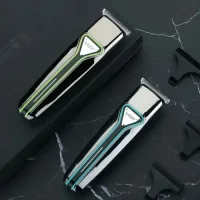 Машинка для стрижки VGR V-008 акумуляторна USB ∙ Тример для волосся, бороди та вусів з LED-дисплеєм і знімними насадками