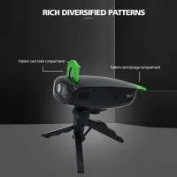 Установка-проектор для дискотек UKC RD-8010L з пультом ∙ Лазерна установка RD-8010L RGB+Пульт