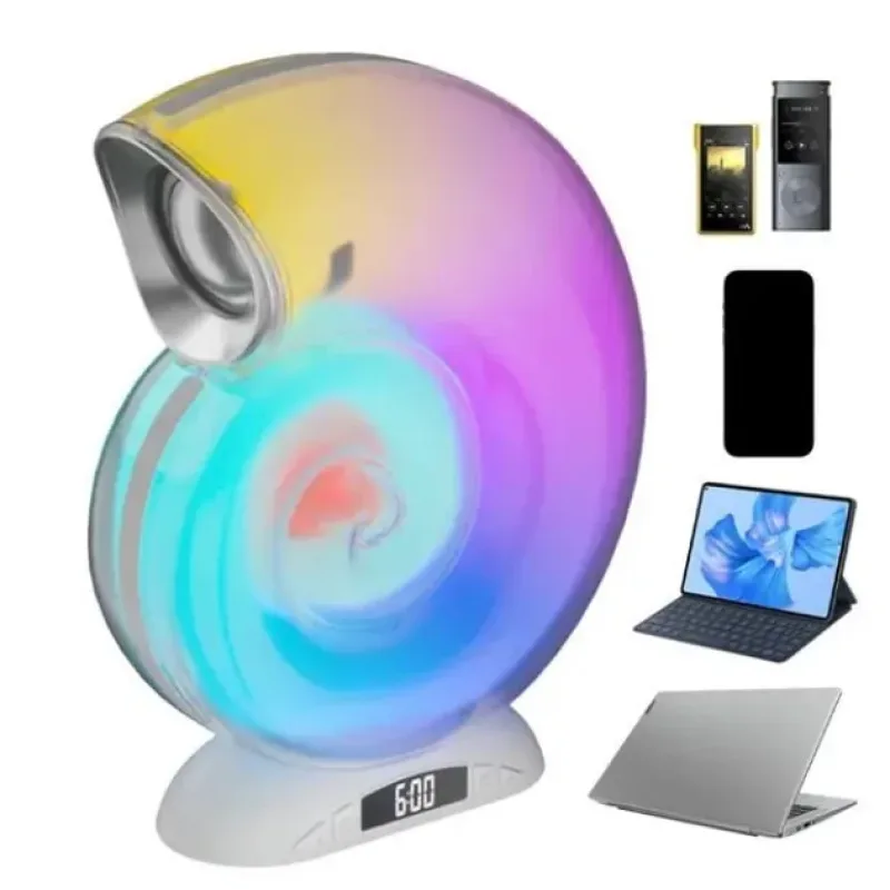 Багатофункціональна Bluetooth колонка L-39 • Настільна лампа з RGB-підсвіткою і Bluetooth-колонкою