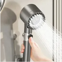 Инновационная лейка для душа Massage filter shower ∙ Массажная насадка с силиконовыми шипами ∙ 3 режима