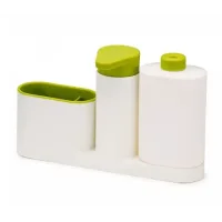 Органайзер для кухні Sink Tidy Set 3 в 1 Дозатор миючих засобів + дозатор мила + тримач кухонного приладдя