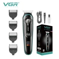Професійний тример для бороди та вусів VGR V-075 ∙ Машинка VGR V-075 для стрижки волосся та бороди