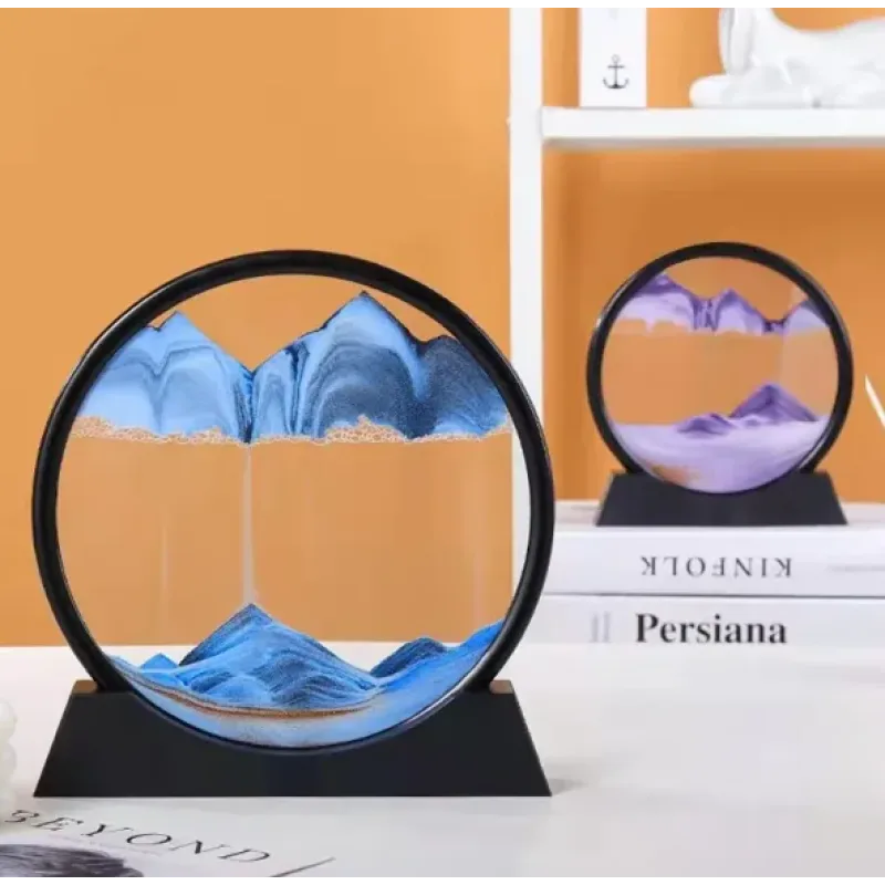 Настільна пісочна 3D картина – антистрес «Піщаний пейзаж» Рухливий пісок