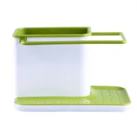 Кухонний органайзер на раковину kitchen Shelf Sink tidy, Зелений