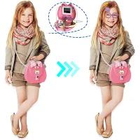 Дитячий косметичний набір Kids Pretend Toy Bag сумка для макіяжу з дзеркалом
