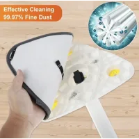 Змінна трикутна насадка для швабри Triangle MOP / Запаска з мікрофібри