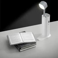 Ліхтар із функцією PowerBank ємністю мАг · Портативний бездротовий світлодіодний світильник з підзарядкою для телефону