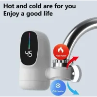 Водонагрівач WATER HEATER ZSW-D03 • Електрична насадка на кран з проточним водонагрівачем і LCD дисплеєм
