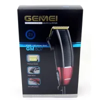 Машинка для стрижки Gemei GM807 провідна, з насадками