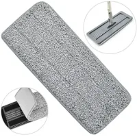 Змінна насадка для швабри Scratch Cleaning Mop · Запаска – моп із мікрофібри, 33*11 см