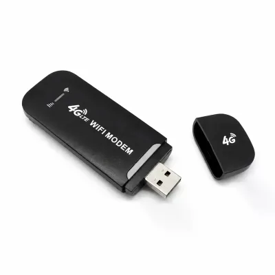 4G модем AND 5559 чорний • USB Wi-Fi роутер 4G LTE Plug and Play до 150 Мбіт/с для дому, дачі та поїздок