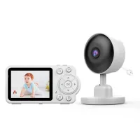 Відеоняня C3 з екраном 2,8″ • Цифрова відеоняня C3 з IPC-камерою, нічним баченням, двостороннім зв’язком і датчиками мікроклімату