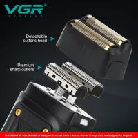 Електробритва VGR V-363 з USB-зарядкою та акумулятором ∙ Бритва VGR V-363 – сіткова електробритва для подорожей