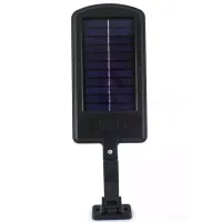 Вуличний настінний світильник Bailong Solar BL-T06-6COB на сонячній батареї з датчиком руху • Сонячний LED ліхтар Bailong Solar BL-T06-6COB 6COB для двору, саду, вулиці та фасаду