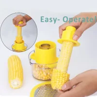 Терка з контейнером Corn Stripper з насадкою для очищення качанів кукурудзи