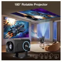 Проектор HY320 Max с играми и 2 джойстиками ∙ Смарт-проектор HY320 для фильмов игр